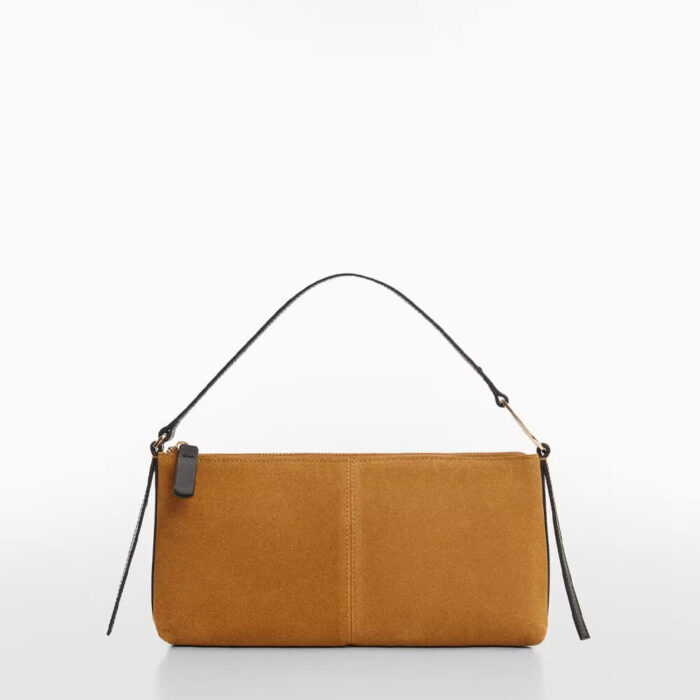 Leather shoulder bag